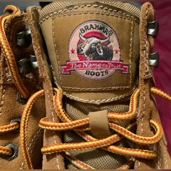 NWOT Men's Brahma Bogue Size 8 Waterproof Work Boots - Picture 6 of 8